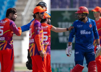 Amir and Faheem fined after on-field clash in PSL 11 match