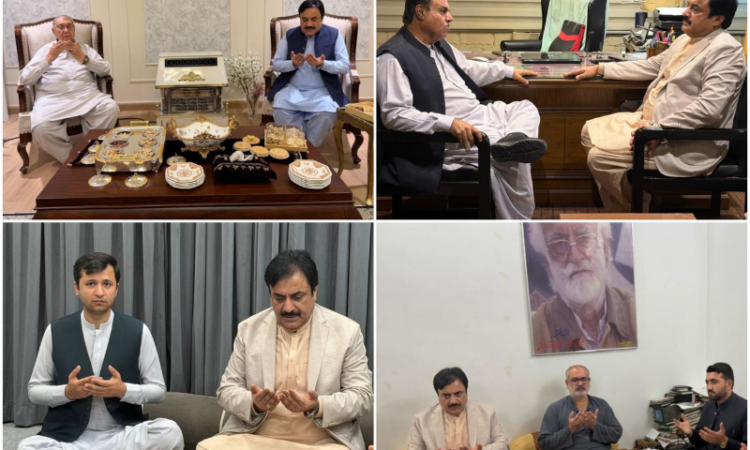 Acting Chairman Senate visits Quetta, offers condolences and reviews public issues