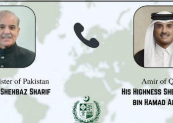 PM Shehbaz holds cordial telephone call with Amir of Qatar