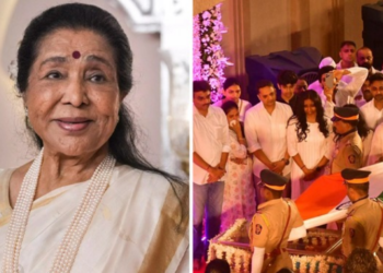 Legendary singer Asha Bhosle laid to rest with full state honours in Mumbai