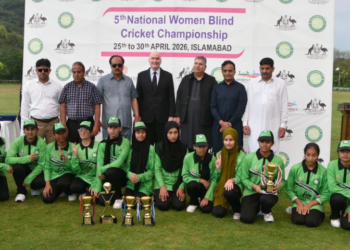 Australia supports blind women’s cricket in Pakistan