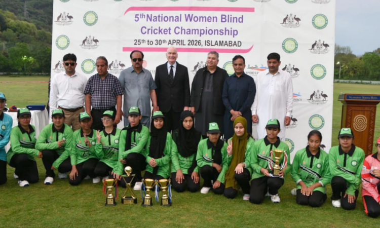 Australia supports blind women’s cricket in Pakistan