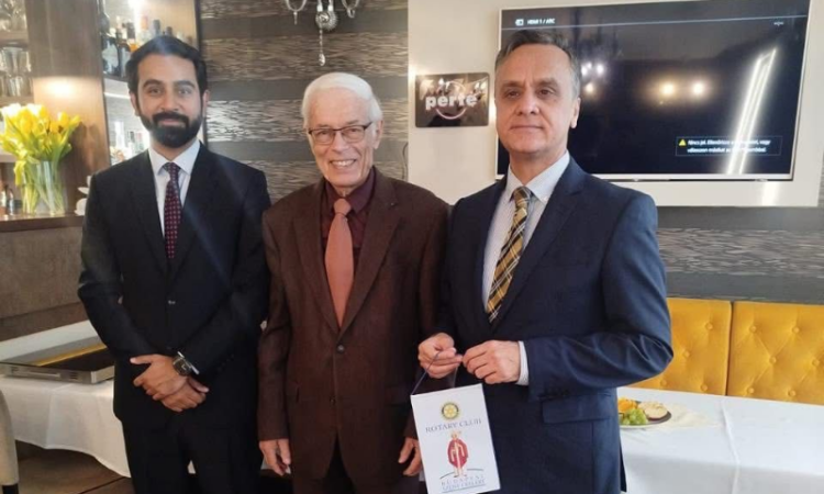 Pakistan highlights trade and investment opportunities at Rotary Club briefing in Budapest