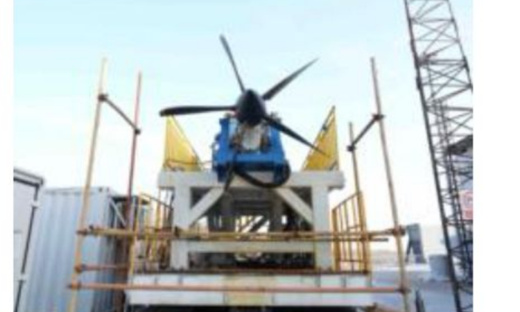 Megawatt hydrogen turboprop engine completes maiden flight in central China