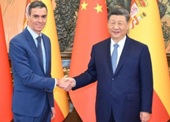 Chinese President meets Spanish prime minister BEIJING, April 14,2026: Chinese President Xi Jinping on Tuesday met with Spanish Prime Minister Pedro Sanchez, who is on an official visit to China, in Beijing. China and Spain should strengthen cooperation to oppose a return of the world to "the law of the jungle," said Chinese President Xi Jinping in Beijing on Tuesday. Noting the world today is in turmoil, confronted with the contest between the rule of law and the rule of power, Xi called on both China and Spain to jointly defend true multilateralism. Chinese President Xi Jinping on Tuesday stressed the need for China and Spain to strengthen cooperation in fields including trade, new energy and intelligent economy, and to encourage exchanges in culture, education, scientific research and sports. Noting China and Spain should seize opportunities and seek innovation-driven development, Xi told Sanchez that the two countries should promote their comprehensive strategic partnership to yield more results and bring more benefits to their people. Spain opposes a "new Cold War," decoupling and severing of supply chains, and supports Europe and China in enhancing communication, mutual understanding and cooperation, Spanish Prime Minister Pedro Sanchez said when meeting with Chinese President Xi Jinping on Tuesday in Beijing. Spain highly values China's status as a major country, said Sanchez, who is on an official visit to China.