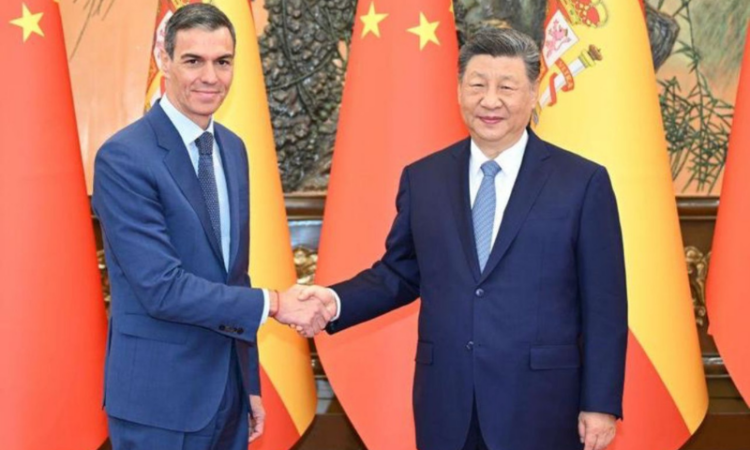 Chinese President meets Spanish prime minister BEIJING, April 14,2026: Chinese President Xi Jinping on Tuesday met with Spanish Prime Minister Pedro Sanchez, who is on an official visit to China, in Beijing. China and Spain should strengthen cooperation to oppose a return of the world to "the law of the jungle," said Chinese President Xi Jinping in Beijing on Tuesday. Noting the world today is in turmoil, confronted with the contest between the rule of law and the rule of power, Xi called on both China and Spain to jointly defend true multilateralism. Chinese President Xi Jinping on Tuesday stressed the need for China and Spain to strengthen cooperation in fields including trade, new energy and intelligent economy, and to encourage exchanges in culture, education, scientific research and sports. Noting China and Spain should seize opportunities and seek innovation-driven development, Xi told Sanchez that the two countries should promote their comprehensive strategic partnership to yield more results and bring more benefits to their people. Spain opposes a "new Cold War," decoupling and severing of supply chains, and supports Europe and China in enhancing communication, mutual understanding and cooperation, Spanish Prime Minister Pedro Sanchez said when meeting with Chinese President Xi Jinping on Tuesday in Beijing. Spain highly values China's status as a major country, said Sanchez, who is on an official visit to China.