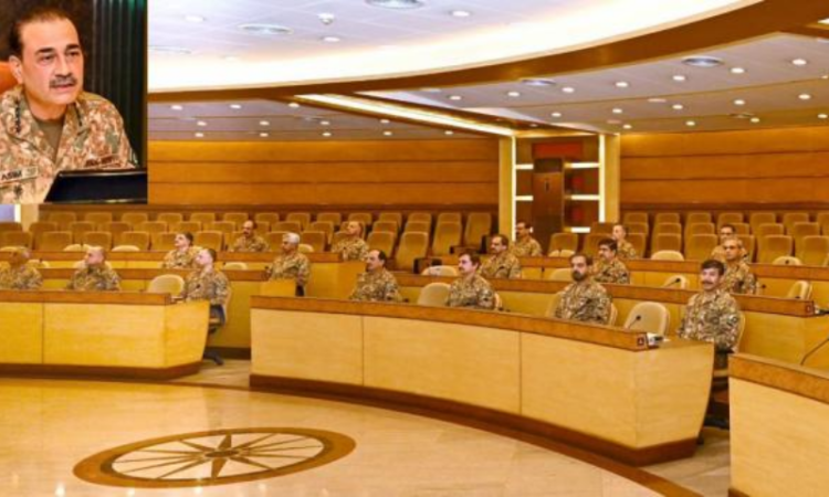 COAS chairs Corps Commanders’ Conference, backs peace efforts in Middle East