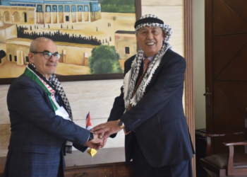 Cuban Ambassador reaffirms commitment and solidarity to Palestinian Ambassador