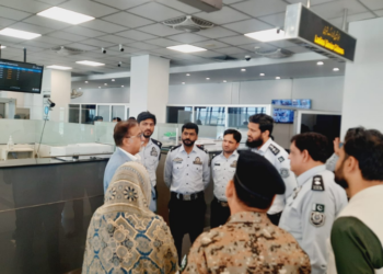 MoD Aviation Chief reviews operations at Faisalabad International Airport