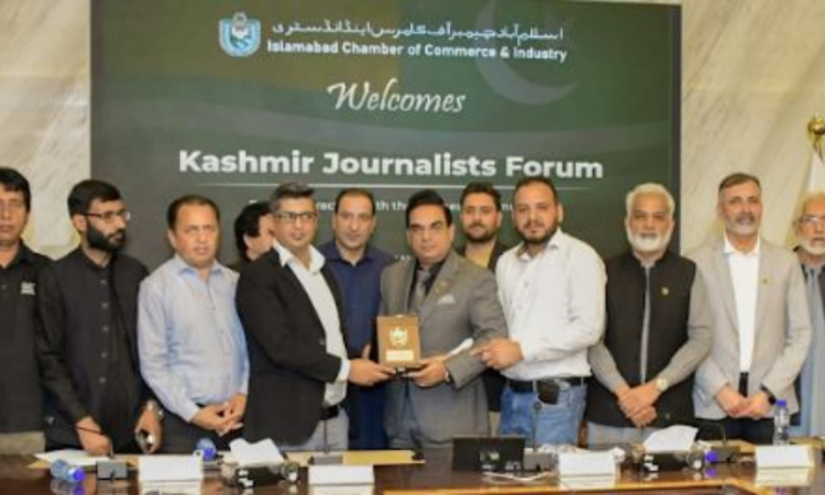 ICCI President urges diaspora investment in Pakistan, AJK; stresses media-business collaboration