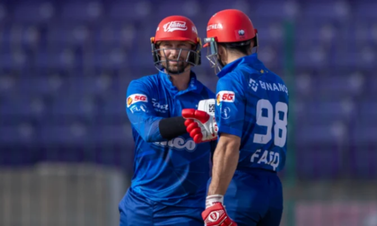 United thrash Qalandars by nine wickets in low-scoring PSL 11 encounter