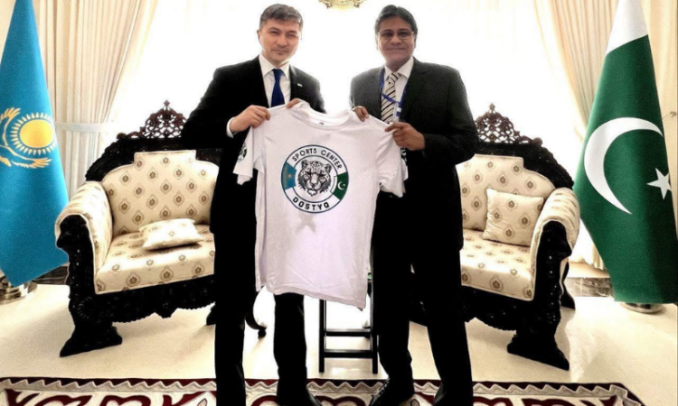 Kazakhstan Ambassador meets Pakistan Chess Federation President to strengthen cooperation