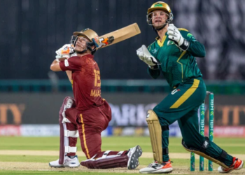 Maaz Sadaqat’s blazing fifty powers Hyderabad Kingsmen to 225 against Multan Sultans
