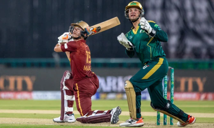 Maaz Sadaqat’s blazing fifty powers Hyderabad Kingsmen to 225 against Multan Sultans