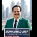 Mohammad Arif certified candidate for California Governor race; urges voter participation