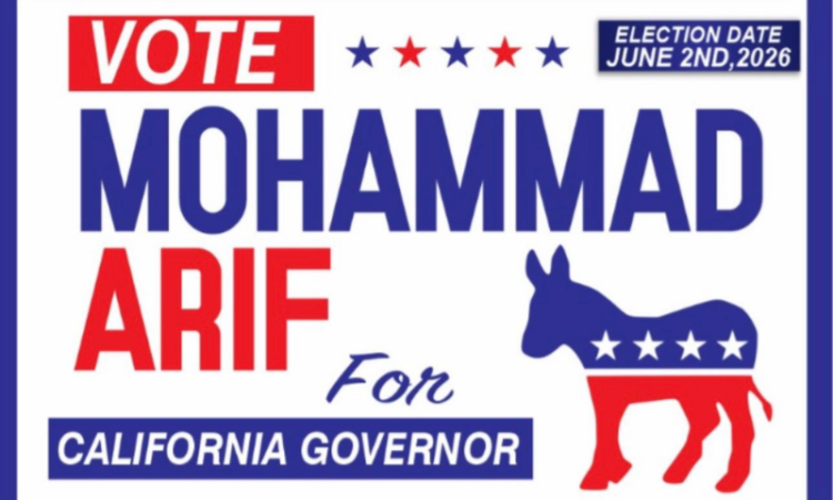 Mohammad Arif intensifies California Governor campaign, criticizes Trump policies and voices support for Sikh rights