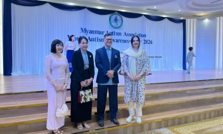 Pak Envoy’s wife attends World Autism Awareness Day event in Yangon