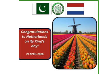 Pakistan felicitates Netherlands on King’s Day
