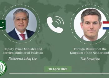 Pakistan, Netherlands reaffirm ties as Dar discusses regional developments with Dutch counterpart