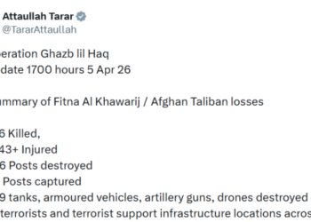 Security forces foil border attack in KP, 37 militants killed: Tarar