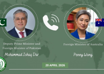 Dar, Australian FM discuss Iran–US dialogue, stress peaceful conflict resolution