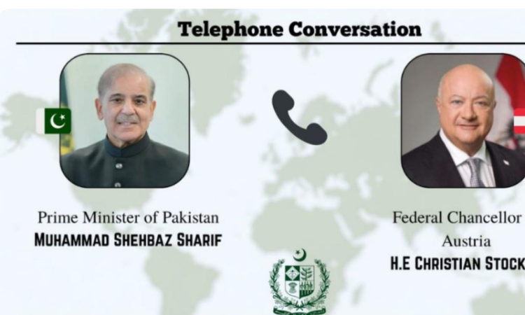 Austrian Chancellor calls PM Shehbaz Sharif, reaffirms support for Pakistan’s mediation efforts