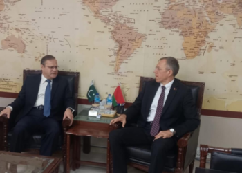 Belarus Envoy meets economic affairs Secretary to review bilateral cooperation