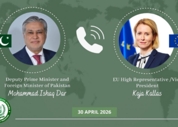 Mohammad Ishaq Dar, Kaja Kallas discuss regional situation, economic Impact