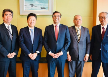 Pak Envoy meets president and CEO of Nikkei Inc