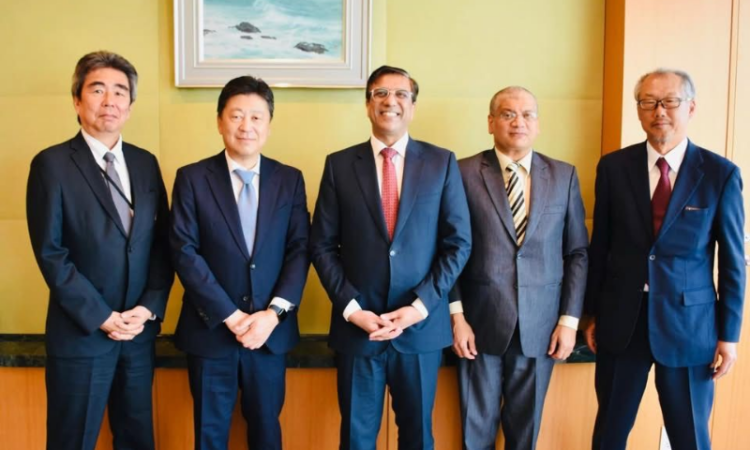 Pak Envoy meets president and CEO of Nikkei Inc