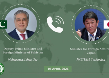 Dar, Japanese FM discuss Middle East tensions, stress de-escalation