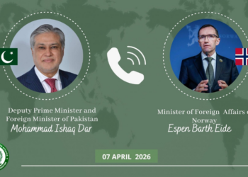 Norway backs Pakistan’s peace efforts as Dar holds key diplomatic call