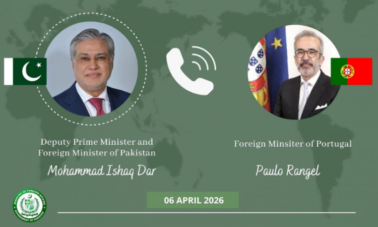 Dar, Portugal’s FM discuss regional situation, pledge stronger bilateral ties