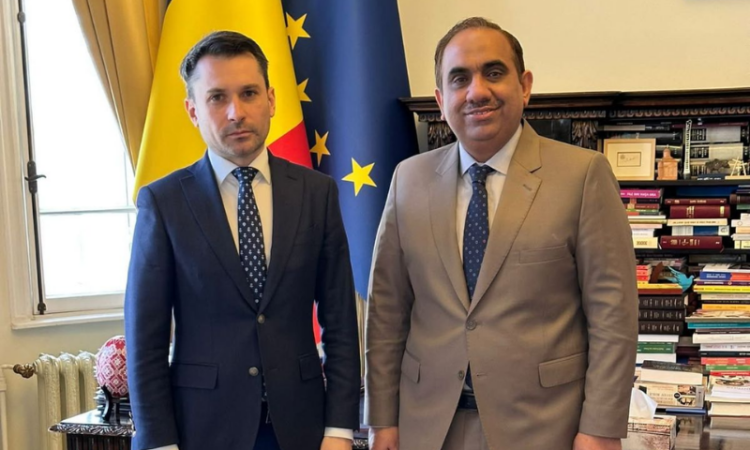 Pak envoy meets Romanian state secretary for religious affairs