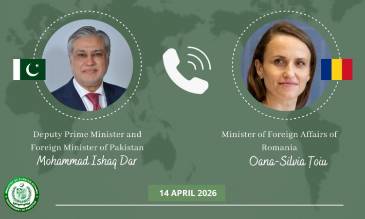 Pakistan, Romania reaffirm commitment to strengthening bilateral ties and diplomacy