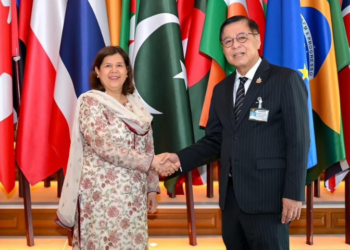Pak envoy calls on deputy prime minister of Thailand