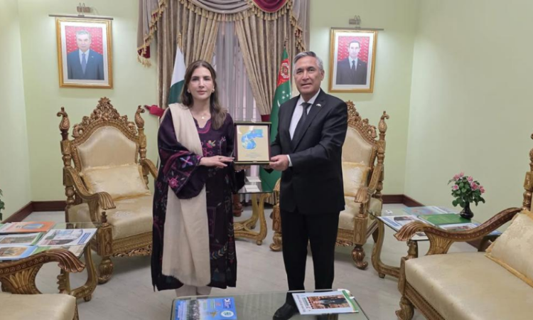 Ambassador of Pakistan to Turkmenistan meets Turkmenistan envoy