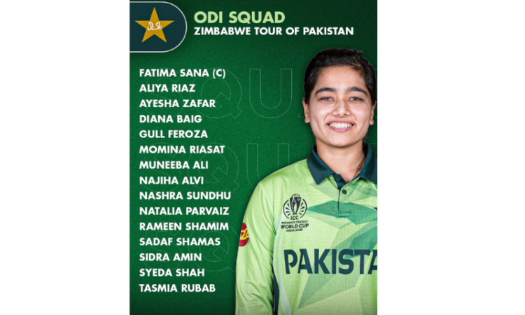 Pakistan Women name squad for ODI series against Zimbabwe; Fatima Sana to lead side