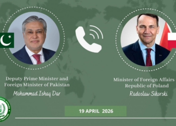 Pakistan, Poland FMs discuss bilateral ties, regional developments