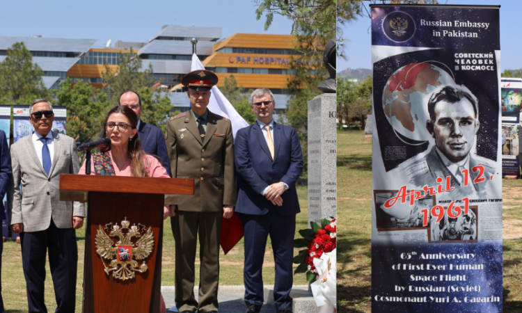 Islamabad marks 65th anniversary of first human spaceflight with tribute to Yuri Gagarin