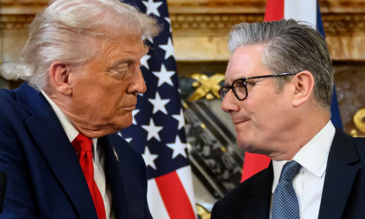 Starmer, Trump discuss Strait of Hormuz security and military coordination