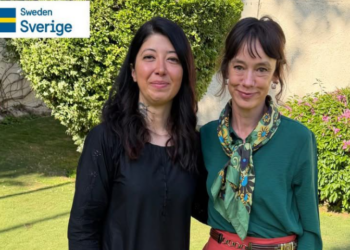 Sweden’s Ambassador meets adventurer Samar Khan in Islamabad