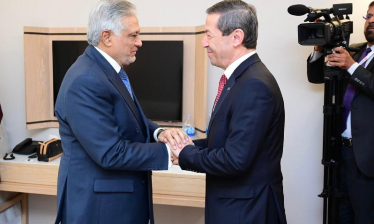 Dar meets TRNC FM, focuses on diaspora welfare and bilateral cooperation