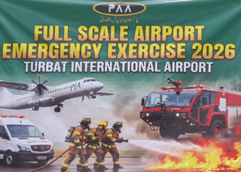 Turbat Airport conducts full-scale emergency exercise to strengthen aviation safety