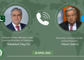 UN Chief backs Pakistan’s diplomatic efforts in call with Ishaq Dar