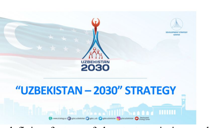 Uzbekistan launches the updated and ambitious “Uzbekistan–2030” strategy for national development