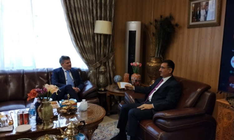 Tajikistan envoy meets ambassador of Argentina