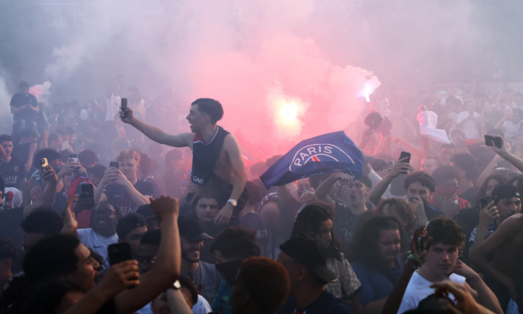 Over 280 detained in Paris after clashes during PSG’s Champions League triumph