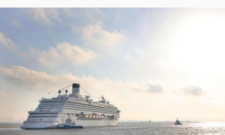 China's second homegrown large cruise ship begins first sea trial