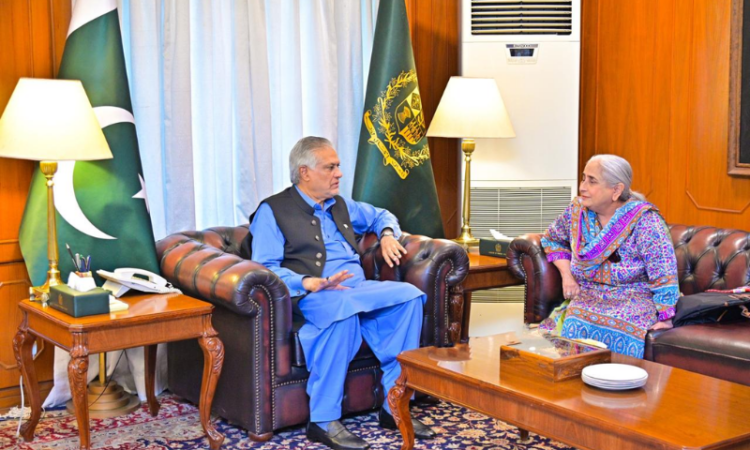 Azra Pechuho meets Ishaq Dar, discusses health sector and federal-provincial coordination